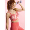 Biustonosz Sportowy Boundless 7341E pink abstract