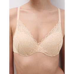 Biustonosz Usztywniony Floral Touch C94260-01N beżowy