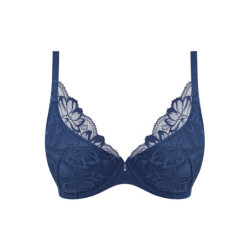 Biustonosz Push Up Abellia WE601702NOY niebieski