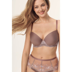 Biustonosz Push Up Cecilia BP37 mocca