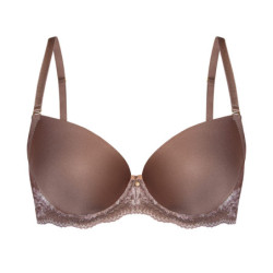 Biustonosz Push Up Cecilia BP37 mocca