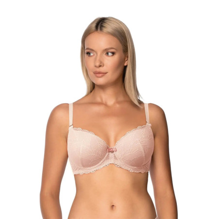 Biustonosz push-up Nipplex Lidia BP34 Różowy